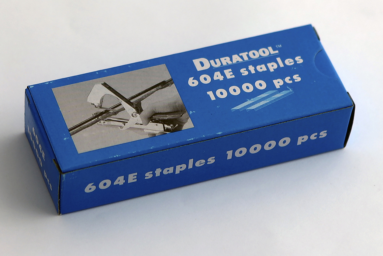 Duratool. Скобы проволочные 604E